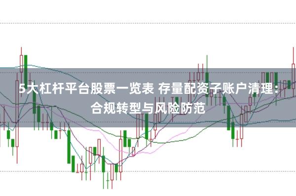 5大杠杆平台股票一览表 存量配资子账户清理：合规转型与风险防范