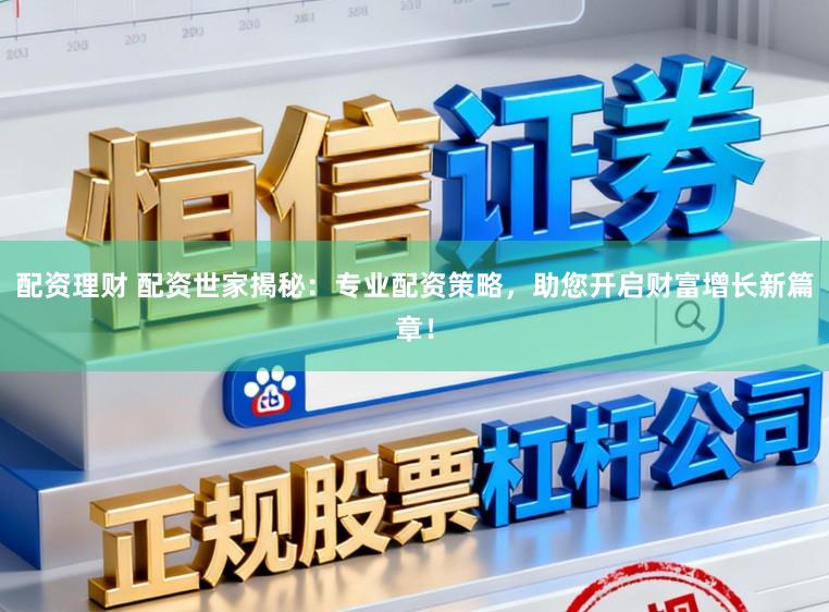 配资理财 配资世家揭秘：专业配资策略，助您开启财富增长新篇章！