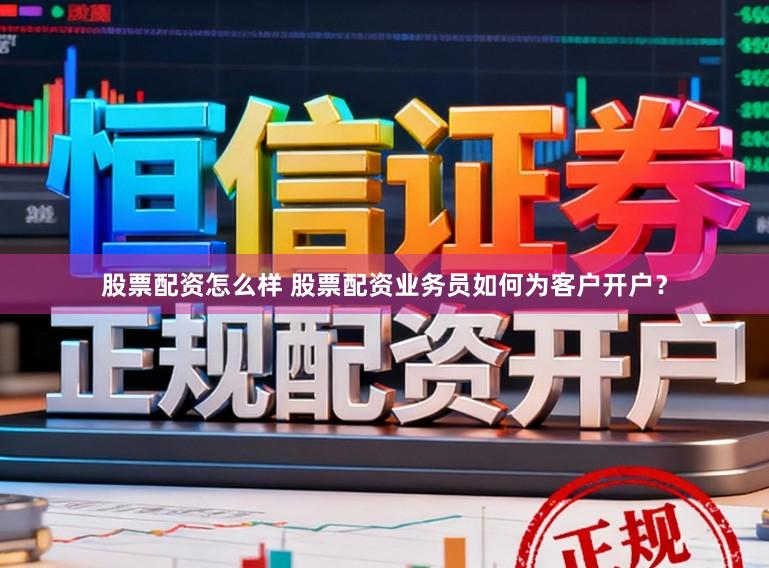 股票配资怎么样 股票配资业务员如何为客户开户？