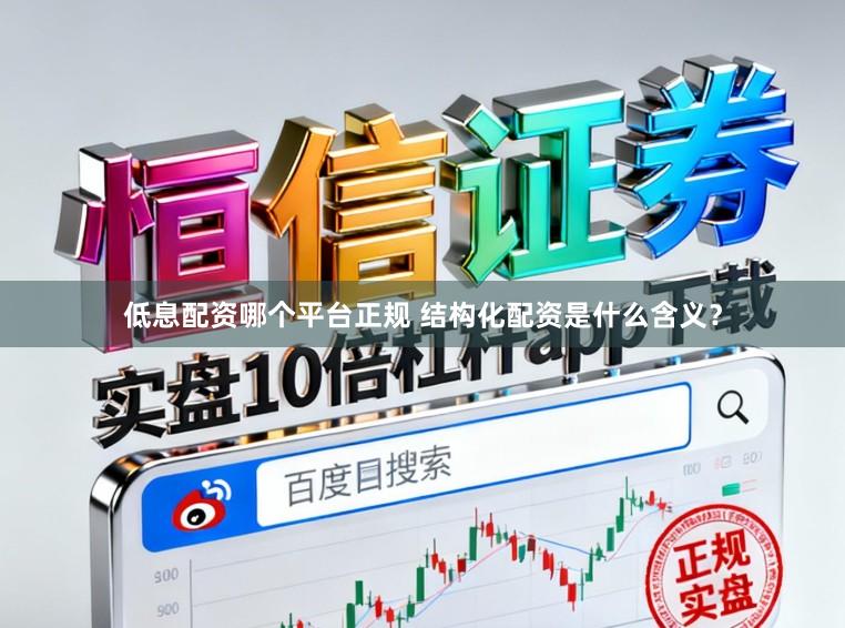 低息配资哪个平台正规 结构化配资是什么含义？